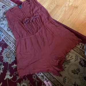 Forever 21 brownish romper
